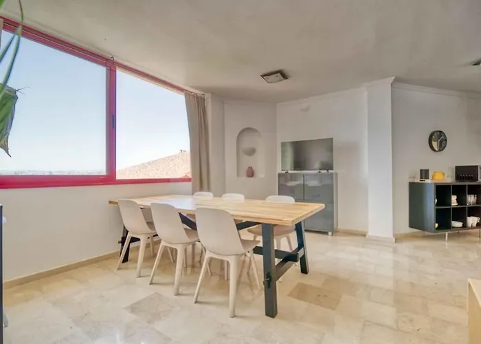 120 - Cozy Duplex Penthouse With Panoramic Views Appartement