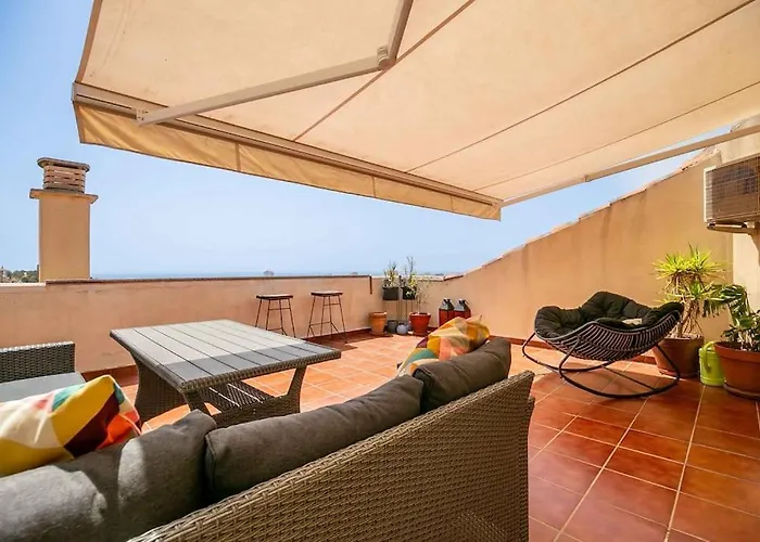 120 - Cozy Duplex Penthouse With Panoramic Views * Fuengirola