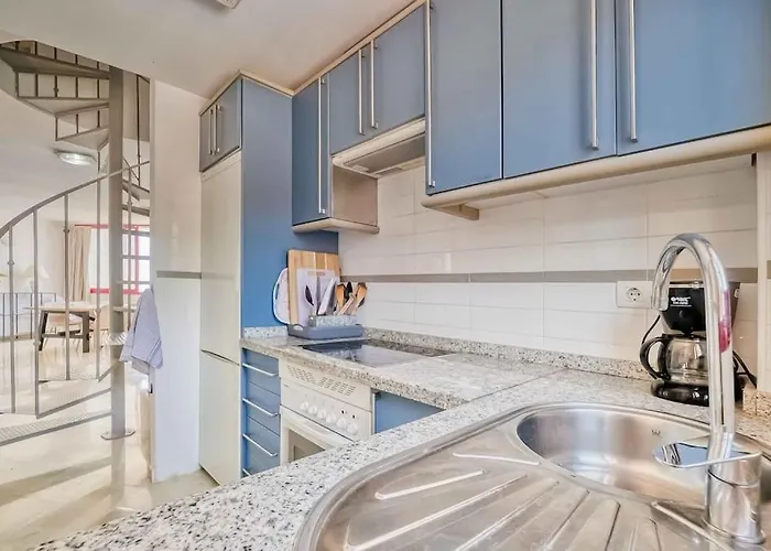 公寓 120 - Cozy Duplex Penthouse With Panoramic Views 丰希罗拉