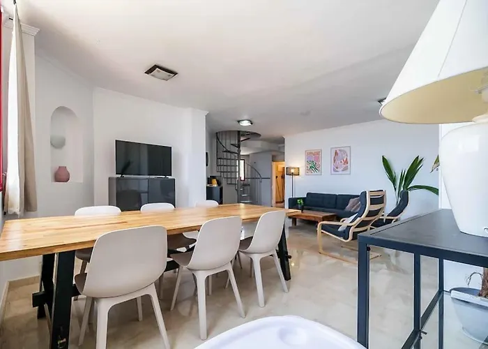 120 - Cozy Duplex Penthouse With Panoramic Views 公寓 *